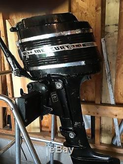 1959 Vintage Mercury 9.8hp Outboard Motor