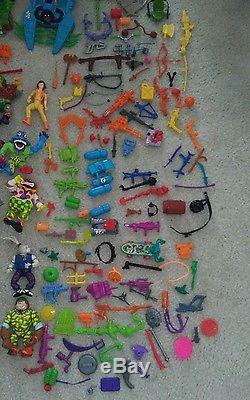 Huge Lot Vintage Action Figures Teenage Mutant Ninja Turtles Huge Lot Vintage Action Figures Teenage Mutant Ninja Turtles
