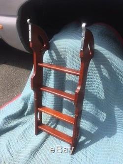 Vintage Wood (wooden) Folding Boat Swim Ladder Chris Craft 