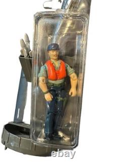 100% Complete 1984 Killer Whale Hovercraft Vintage G. I. GI Joe 3.75 ARAH Lot