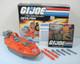 100% Complete 1986 Devilfish In Box Vintage G. I. Gi Joe Motorboat 3.75 Arah Lot