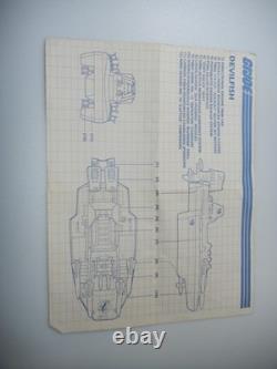 100% Complete 1986 Devilfish in Box Vintage G. I. GI Joe Motorboat 3.75 ARAH Lot