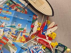 10+ Pound Bulk Lot of Vintage Used LEGO of Parts and Instruction Manuals & Boats