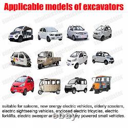 12000BTU 12V Universal Car Truck Cab Air Conditioner Electric AC Compressor Kit