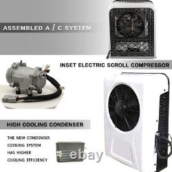 12000BTU 12V Universal Car Truck Cab Air Conditioner Electric AC Compressor Kit