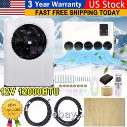 12V 12000 BTU Truck Cab Air Conditioner Split AC Fits Semi Trucks Bus RV Caravan 12V 12000 BTU Truck Cab Air Conditioner Split AC Fits Semi Trucks Bus RV Caravan