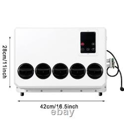 12V 12000 BTU Truck Cab Air Conditioner Split AC Fits Semi Trucks Bus RV Caravan