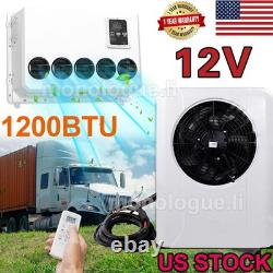 12V DC A/C Kit Vehicle Split Air Conditioner 12000BTU Fits Truck Bus RV Caravan