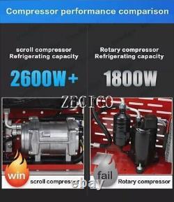 12V Electric Truck Air Conditioner A/C Kit Only Cooling for Universal Car Bus RV