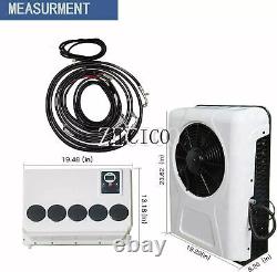 12V Electric Truck Air Conditioner A/C Kit Only Cooling for Universal Car Bus RV