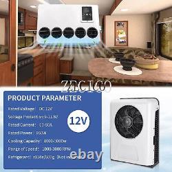 12V Electric Truck Air Conditioner A/C Kit Only Cooling for Universal Car Bus RV