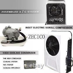 12V Electric Truck Air Conditioner A/C Kit Only Cooling for Universal Car Bus RV