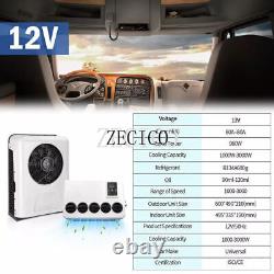 12V Electric Truck Air Conditioner A/C Kit Only Cooling for Universal Car Bus RV