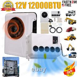 12V Mini Split AC RV Truck Air Conditioner Unit Fits Semi Truck Bus Easy Install