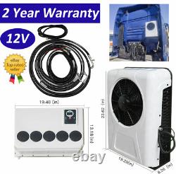 12V Split Air Conditioner 12000BTU AC Fit Cab Semi Truck Bus Caravan Save Space