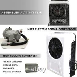 12V Split Truck AC Unit 12000BTU 960w Air Conditioner Fits Semi Bus RV Caravan