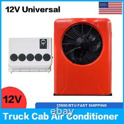 12 Volt Truck Cab Air Conditioner 12000 BTU Mini Split AC For Semi Trucks Bus RV