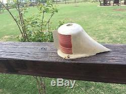 18095 Vintage Boat Bow Light Green / Red with Flag Hole Holder Chris Craft