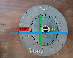 1926 1927 1928 1929 30s 20s Willys Knight Nash Stutz Clutch Disc Antique 10 7/8