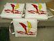 1950's Vintage Set Of 3 Dolphin Criscraft Style Boat Cushions Nice Clean Vinyle
