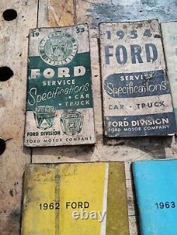 1953 -1969 Ford Service Specifications Car Truck Spec Book Mechanical Data