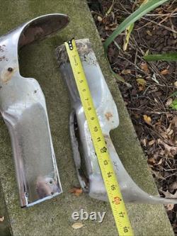 1954 Chevrolet Grille Parts Extensions Trim Belair 150 210 PAIR