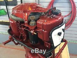 1956 Johnson Sea Horse 30 Hp Vintage Outboard Boat Motor RDE 18