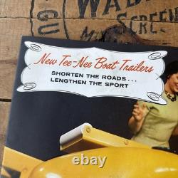 1959/1960 Tee Nee Vintage Boat Trailer Salesman Dealer Catalog Parts