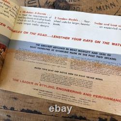 1959/1960 Tee Nee Vintage Boat Trailer Salesman Dealer Catalog Parts