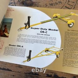 1959/1960 Tee Nee Vintage Boat Trailer Salesman Dealer Catalog Parts
