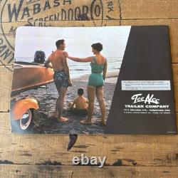 1959/1960 Tee Nee Vintage Boat Trailer Salesman Dealer Catalog Parts
