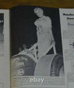 1959 Drag Racer Magazine Mickey Thompson Bonneville Power Boat Vtg Racing Pinup