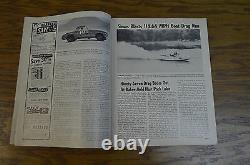 1959 Drag Racer Magazine Mickey Thompson Bonneville Power Boat Vtg Racing Pinup