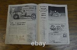1959 Drag Racer Magazine Mickey Thompson Bonneville Power Boat Vtg Racing Pinup