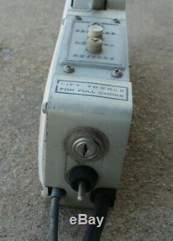 1960'S Evinrude Selectric Throttle Control Box Vintage Boat Motor PARTS REPAIR