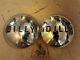 1960's Vintage Dilly Shiny Trailer Hub Caps