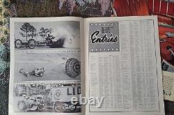 1963 NHRA WINTERNATIONALS POMONA Ca. 2 PROGRAM-RARE-SOUVENIR Raceway official