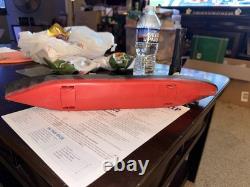 1966 Hess Voyager Toy Battery Operated Boat Tanker Ship For Parts or Repair