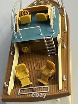 1967 Ideal Boaterific Barracuda Boat Vintage Rare Toy For Parts Or Repair