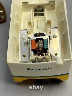 1967 Ideal Boaterific Barracuda Boat Vintage Rare Toy For Parts Or Repair