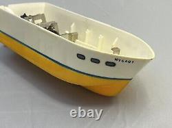 1967 Ideal Boaterific Barracuda Boat Vintage Rare Toy For Parts Or Repair
