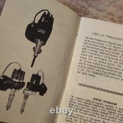 1968 Cirello Magneto Catalog Hot Rod Drag Racing Bonneville vtg Distributor part