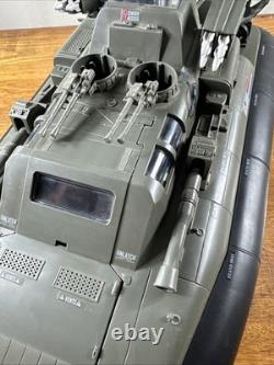1984 Hovercraft Killer Whale Vintage GI Joe 3.75 ARAH With Figure Cutter