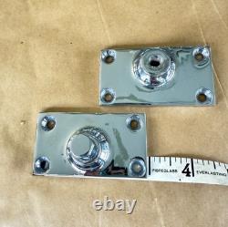 1 LOT Vintage Boat Parts like NEW re-chromed -probable Chris Craft 10 parts