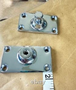 1 LOT Vintage Boat Parts like NEW re-chromed -probable Chris Craft 10 parts