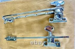 1 LOT Vintage Boat Parts like NEW re-chromed -probable Chris Craft 10 parts