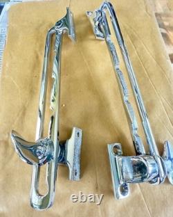 1 LOT Vintage Boat Parts like NEW re-chromed -probable Chris Craft 10 parts