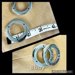 1 LOT Vintage Boat Parts like NEW re-chromed -probable Chris Craft 10 parts