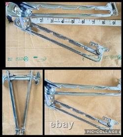 1 LOT Vintage Boat Parts like NEW re-chromed -probable Chris Craft 10 parts