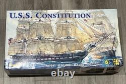 2004 Revell 1-96 USS Ship Constitution Model Kit New Open Box Parts Sealed Vtg